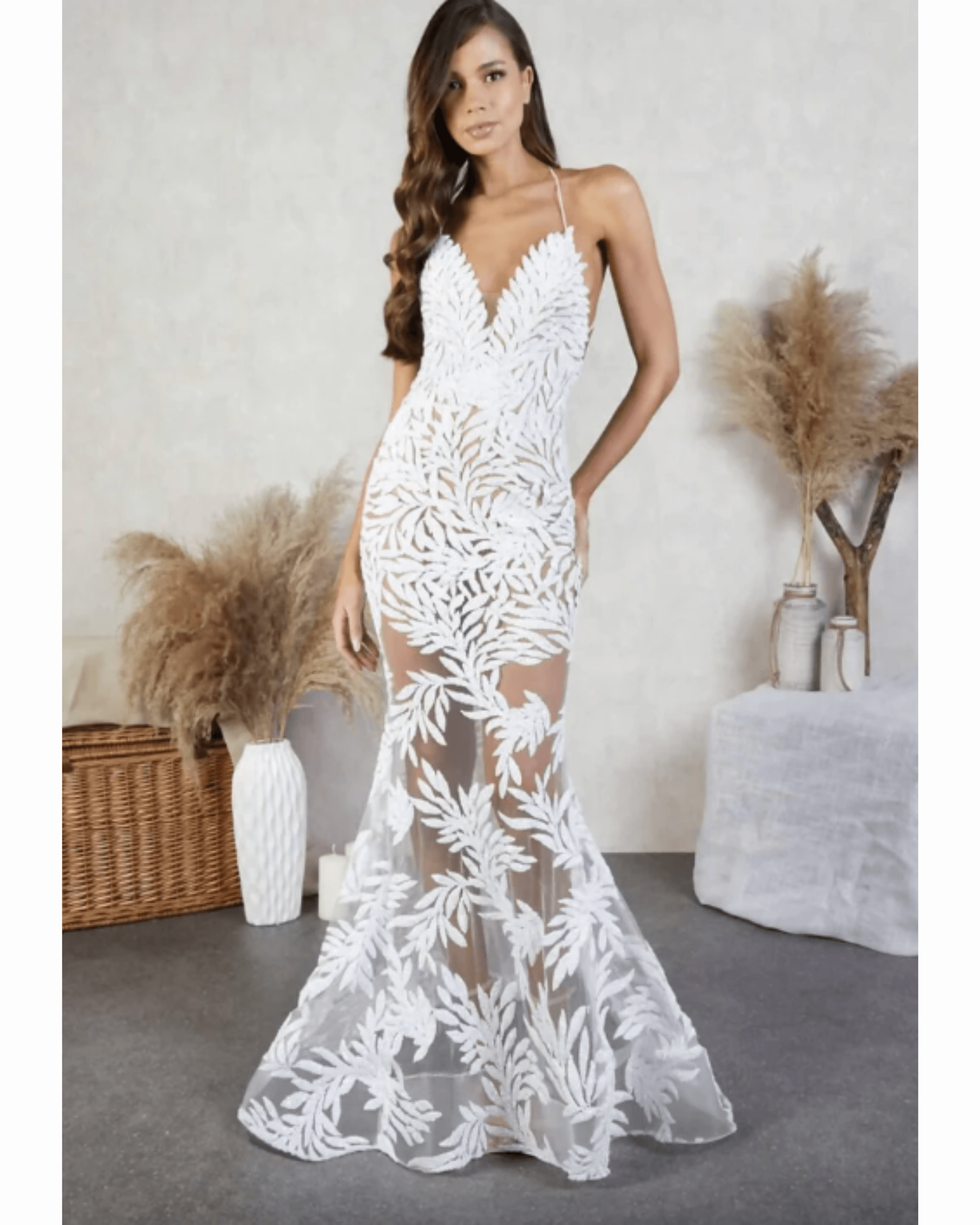 Stella White Dress - Endless - UAE Rental and Resale for Women's Fashion