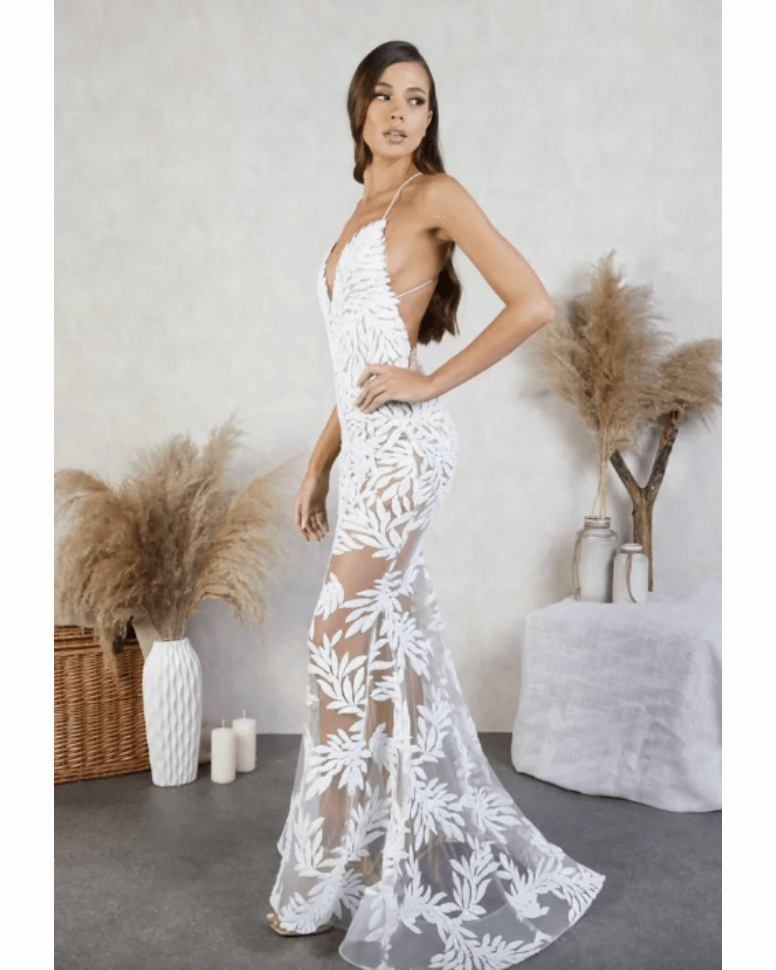 Stella White Dress - Endless - UAE Rental and Resale for Women's Fashion