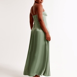 Strapless Trapeze Maxi Dress - Endless - UAE Rental and Resale for Women's Fashion