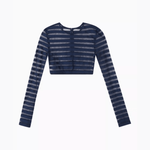 Stripe Crop Top - Endless - UAE Rental and Resale for Women's Fashion