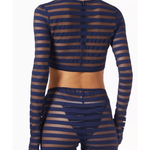 Stripe Crop Top - Endless - UAE Rental and Resale for Women's Fashion