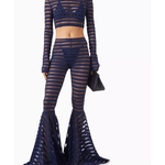 Stripe Crop Top - Endless - UAE Rental and Resale for Women's Fashion
