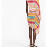 Striped Asymmetric Beach Dress - Endless - UAE Rental and Resale for Women's Fashion