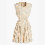 Sucre Cutout Printed Cotton-Poplin Mini Dress - Endless - UAE Rental and Resale for Women's Fashion