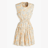 Sucre Cutout Printed Cotton-Poplin Mini Dress - Endless - UAE Rental and Resale for Women's Fashion