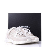 Suede Calfskin Fabric CC Sneakers - Endless - UAE Rental and Resale for Women's Fashion