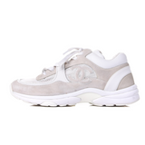 Suede Calfskin Fabric CC Sneakers - Endless - UAE Rental and Resale for Women's Fashion