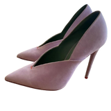 Suede D'Orsay Pumps - Endless - UAE Rental and Resale for Women's Fashion