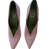Suede D'Orsay Pumps - Endless - UAE Rental and Resale for Women's Fashion
