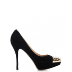 Suede Rockstud Cap Toe Platform Pumps - Endless - UAE Rental and Resale for Women's Fashion