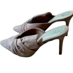 Suede Slip-On Heeled Mule - Endless - UAE Rental and Resale for Women's Fashion