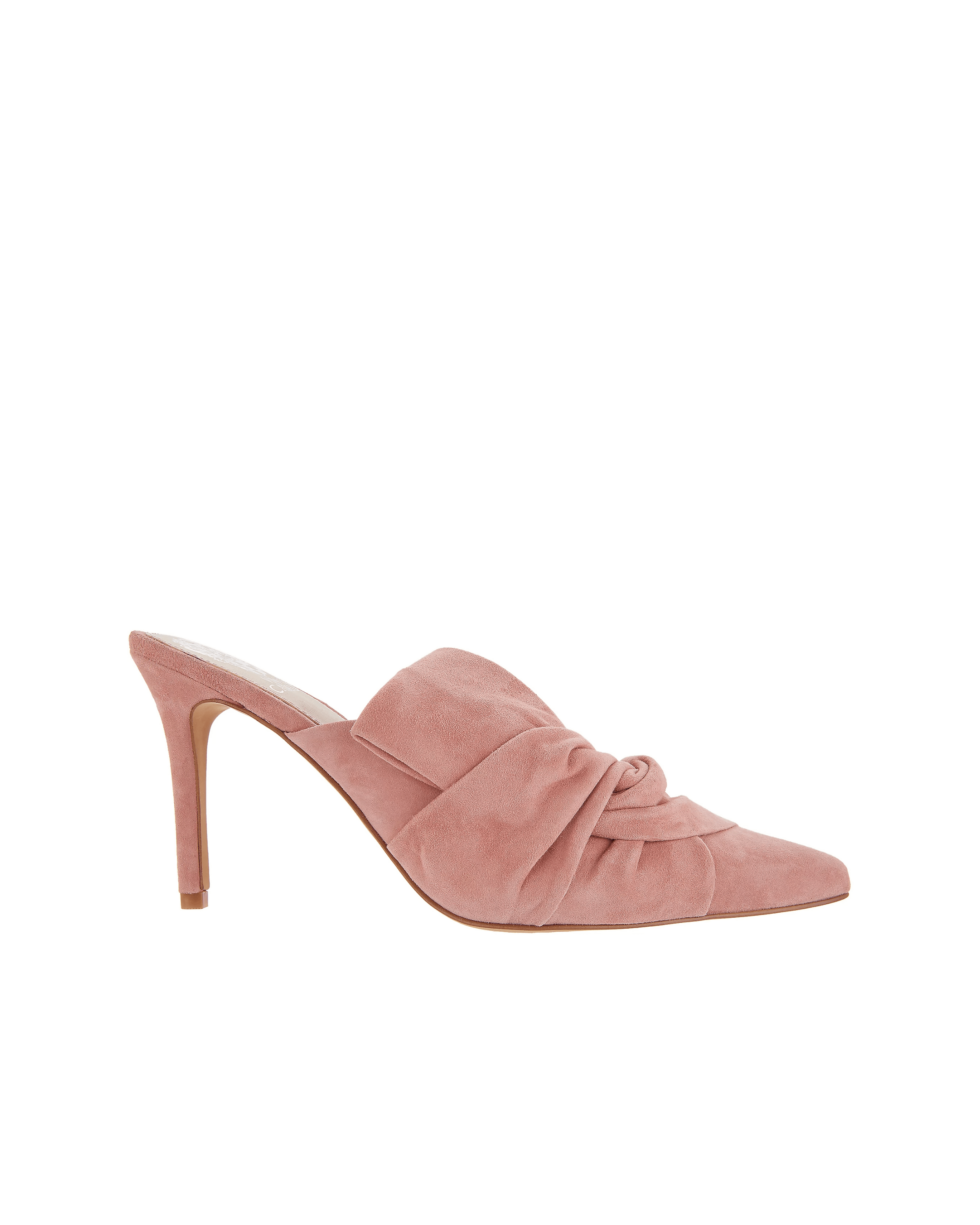 Suede Slip-On Heeled Mule - Endless - UAE Rental and Resale for Women's Fashion