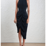 Sueded Drape Dress - Endless - UAE Rental and Resale for Women's Fashion