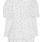 Sunny Embroidered Puff-sleeve Dress In White - Endless - UAE Rental and Resale for Women's Fashion