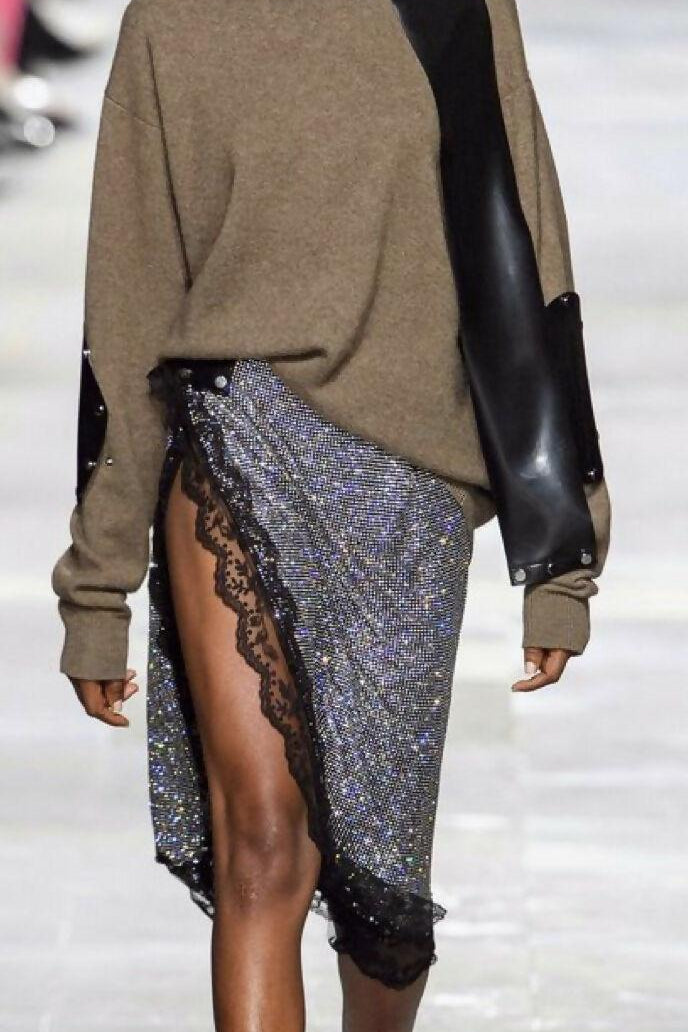 Swarovski Crystal Midi Skirt - Endless - UAE Rental and Resale for Women's Fashion