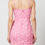 Sweetheart-neck Jacquard Mini Dress - Endless - UAE Rental and Resale for Women's Fashion