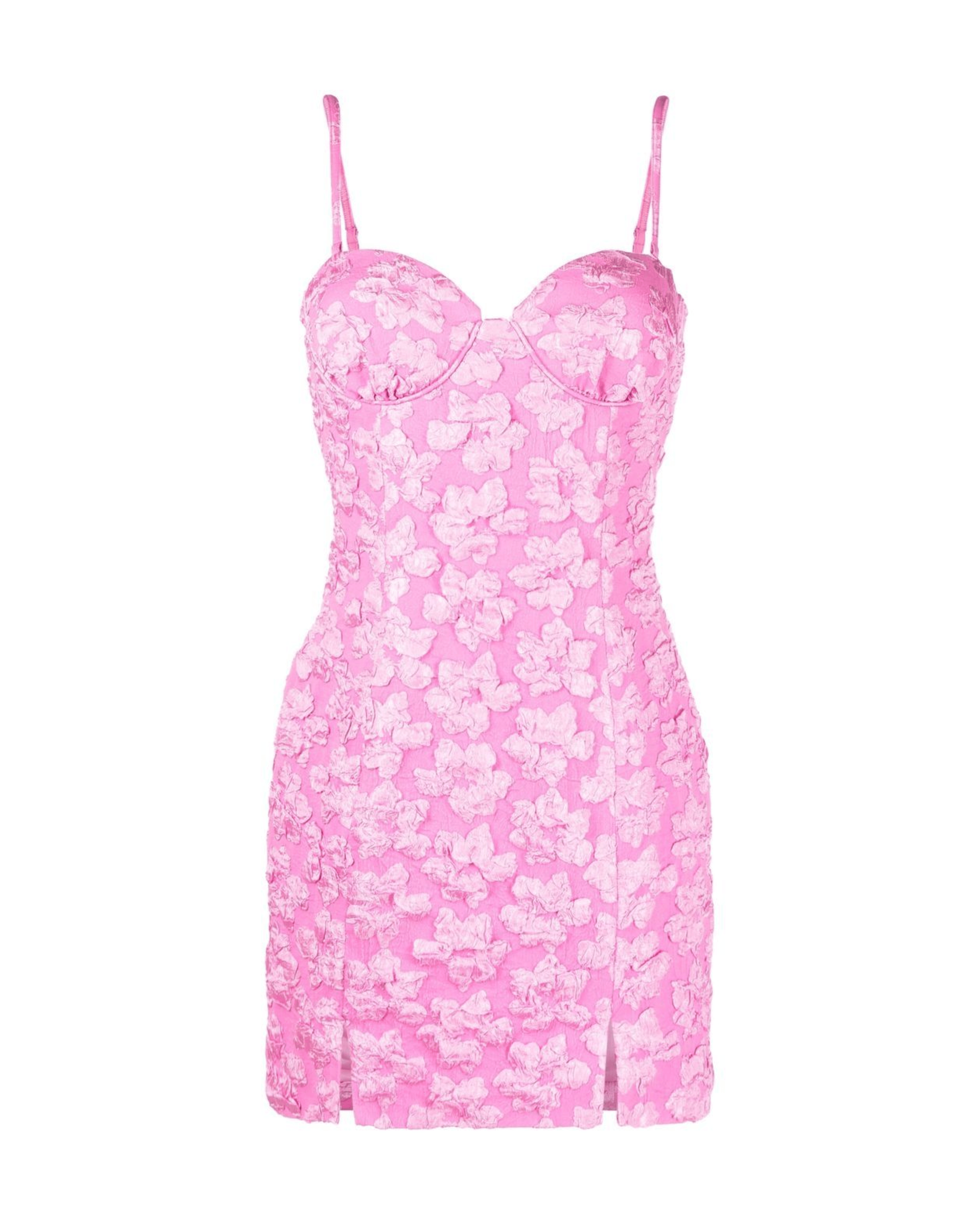 Sweetheart-neck Jacquard Mini Dress - Endless - UAE Rental and Resale for Women's Fashion