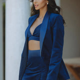 Isobel Velvet Blazer and Skort