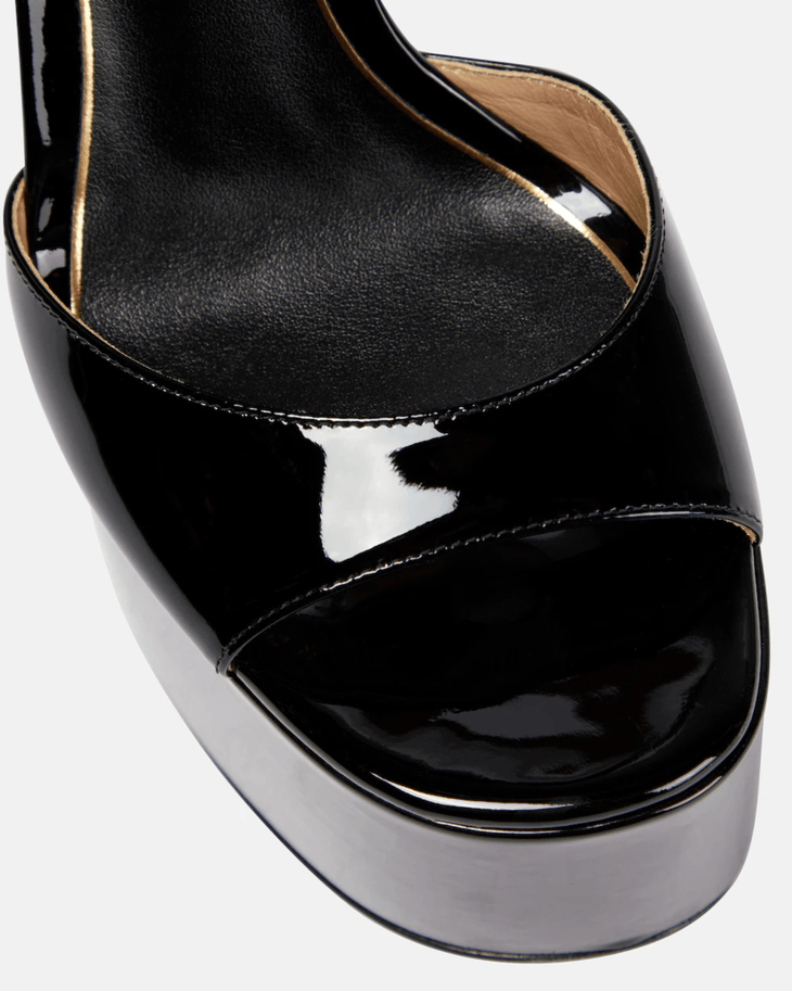 Tan-Go 155 Patent Leather Platform Sandals - Endless - UAE Rental and Resale for Women's Fashion