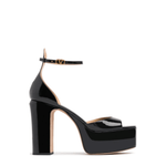 Tan-Go 155 Patent Leather Platform Sandals - Endless - UAE Rental and Resale for Women's Fashion