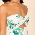 Teagan Strapless Midi Dress - Endless - UAE Rental and Resale for Women's Fashion