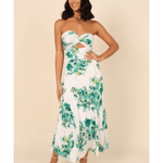 Teagan Strapless Midi Dress - Endless - UAE Rental and Resale for Women's Fashion