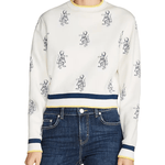 Tentation Leopard-Embroidered Sweatshirt - Endless - UAE Rental and Resale for Women's Fashion
