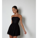 The Lux Lace Mini Dress - Endless - UAE Rental and Resale for Women's Fashion