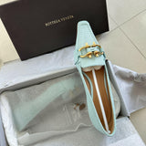 The Madame Pumps In Blue Lizard Embossed Leather - Endless - UAE Rental and Resale for Women's Fashion