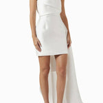 The Meyer Mini Dress in Cream - Endless - UAE Rental and Resale for Women's Fashion