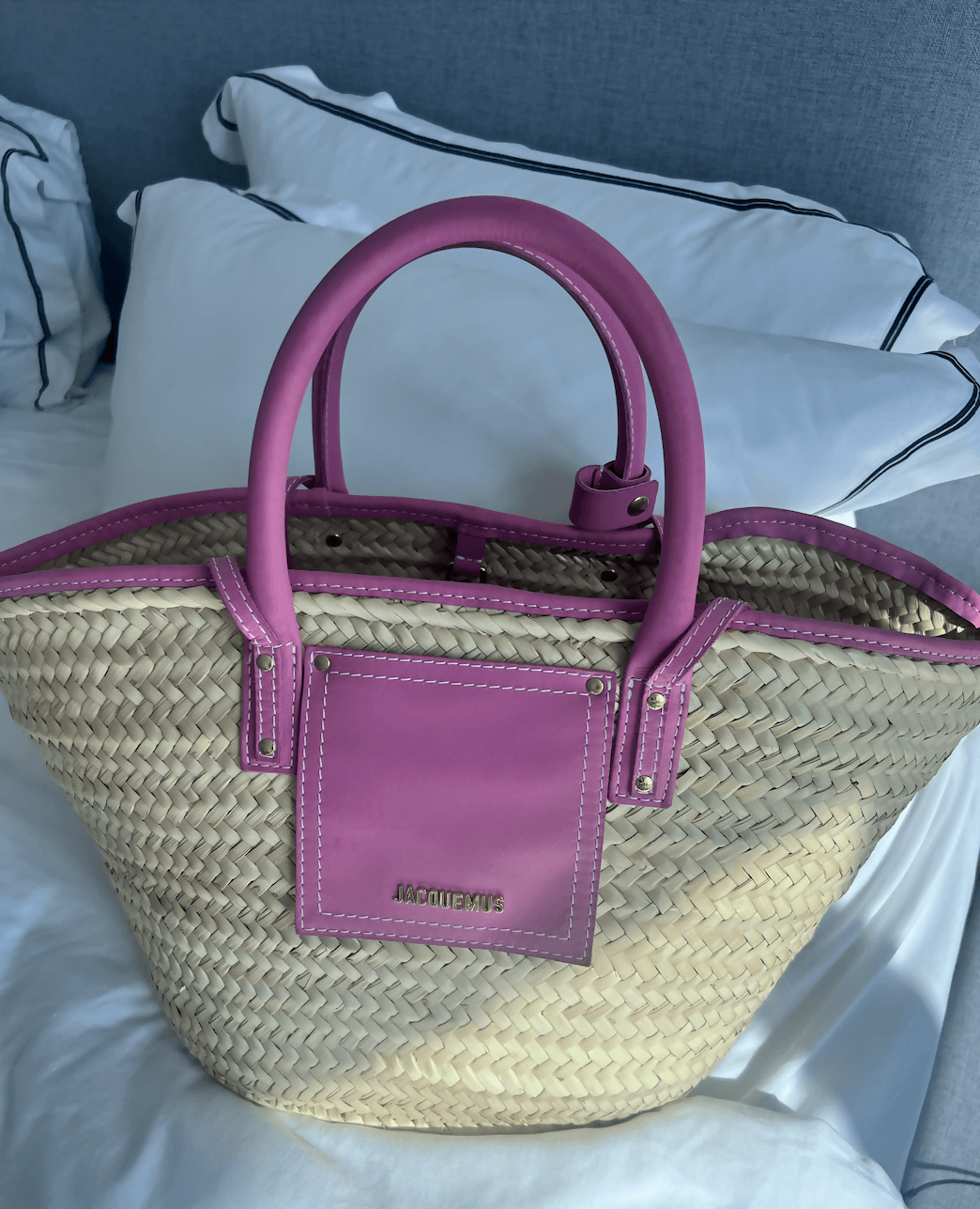 The Soli Straw Basket Bag - Endless - UAE Rental and Resale for Women's Fashion