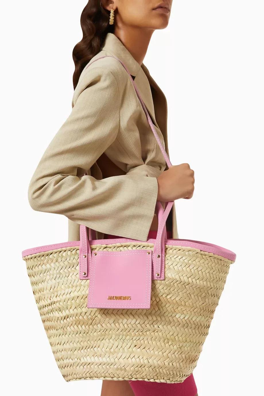 The Soli Straw Basket Bag - Endless - UAE Rental and Resale for Women's Fashion