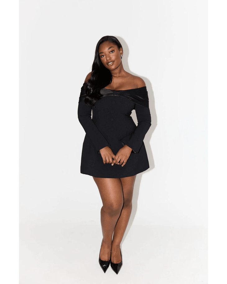 The Ultimate Muse Bow Mini Dress - Endless - UAE Rental and Resale for Women's Fashion