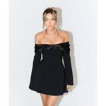 The Ultimate Muse Bow Mini Dress - Endless - UAE Rental and Resale for Women's Fashion