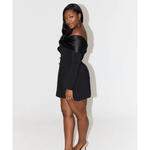 The Ultimate Muse Bow Mini Dress - Endless - UAE Rental and Resale for Women's Fashion