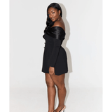 The Ultimate Muse Bow Mini Dress - Endless - UAE Rental and Resale for Women's Fashion