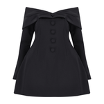 The Ultimate Muse Bow Mini Dress - Endless - UAE Rental and Resale for Women's Fashion