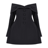 The Ultimate Muse Bow Mini Dress - Endless - UAE Rental and Resale for Women's Fashion