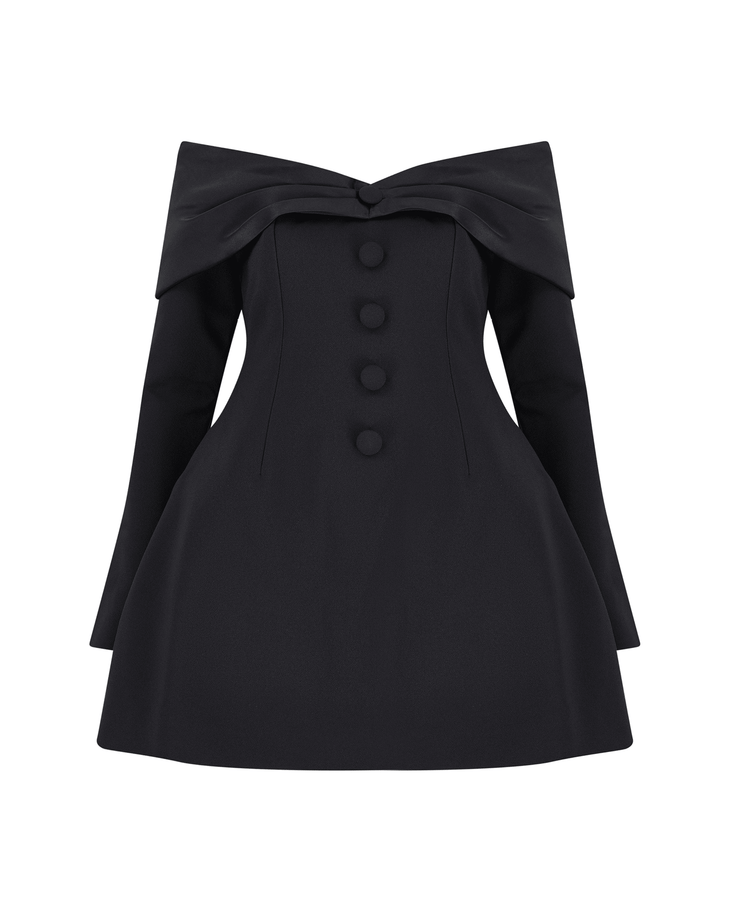 The Ultimate Muse Bow Mini Dress - Endless - UAE Rental and Resale for Women's Fashion