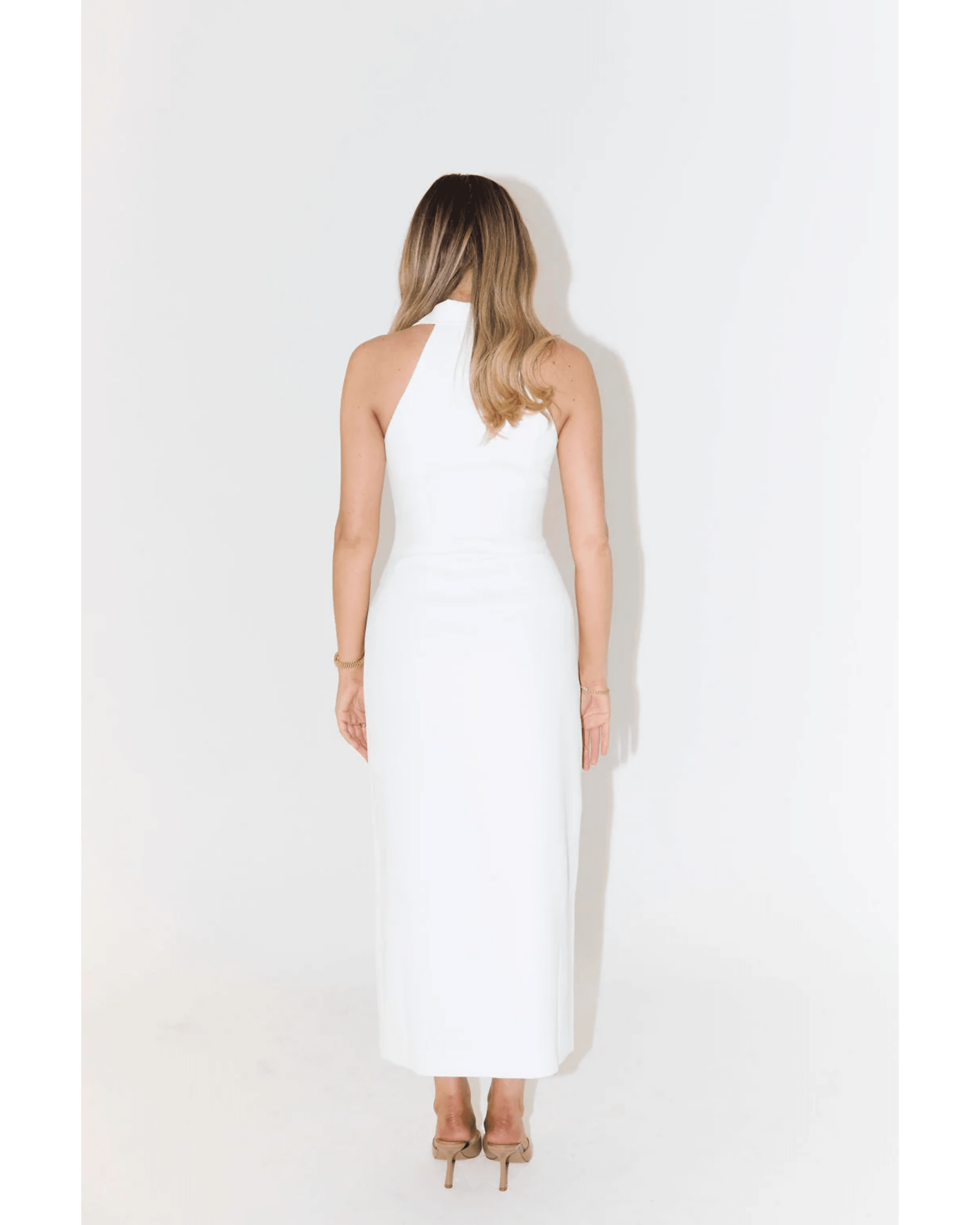 The Ultimate Muse Collar Maxi Dress - Endless - UAE Rental and Resale for Women's Fashion