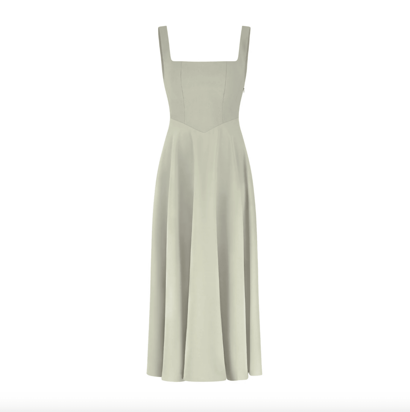 The Ultimate Muse High Waist Square Neck Midi Dress - Endless - UAE Rental and Resale for Women's Fashion
