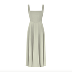 The Ultimate Muse High Waist Square Neck Midi Dress - Endless - UAE Rental and Resale for Women's Fashion