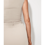 The Ultimate Muse Midi Top & Skirt Co-ord in Taupe - Endless - UAE Rental and Resale for Women's Fashion