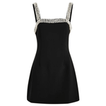 The Ultimate Muse Pearl Trim Mini Dress - Endless - UAE Rental and Resale for Women's Fashion