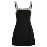 The Ultimate Muse Pearl Trim Mini Dress - Endless - UAE Rental and Resale for Women's Fashion