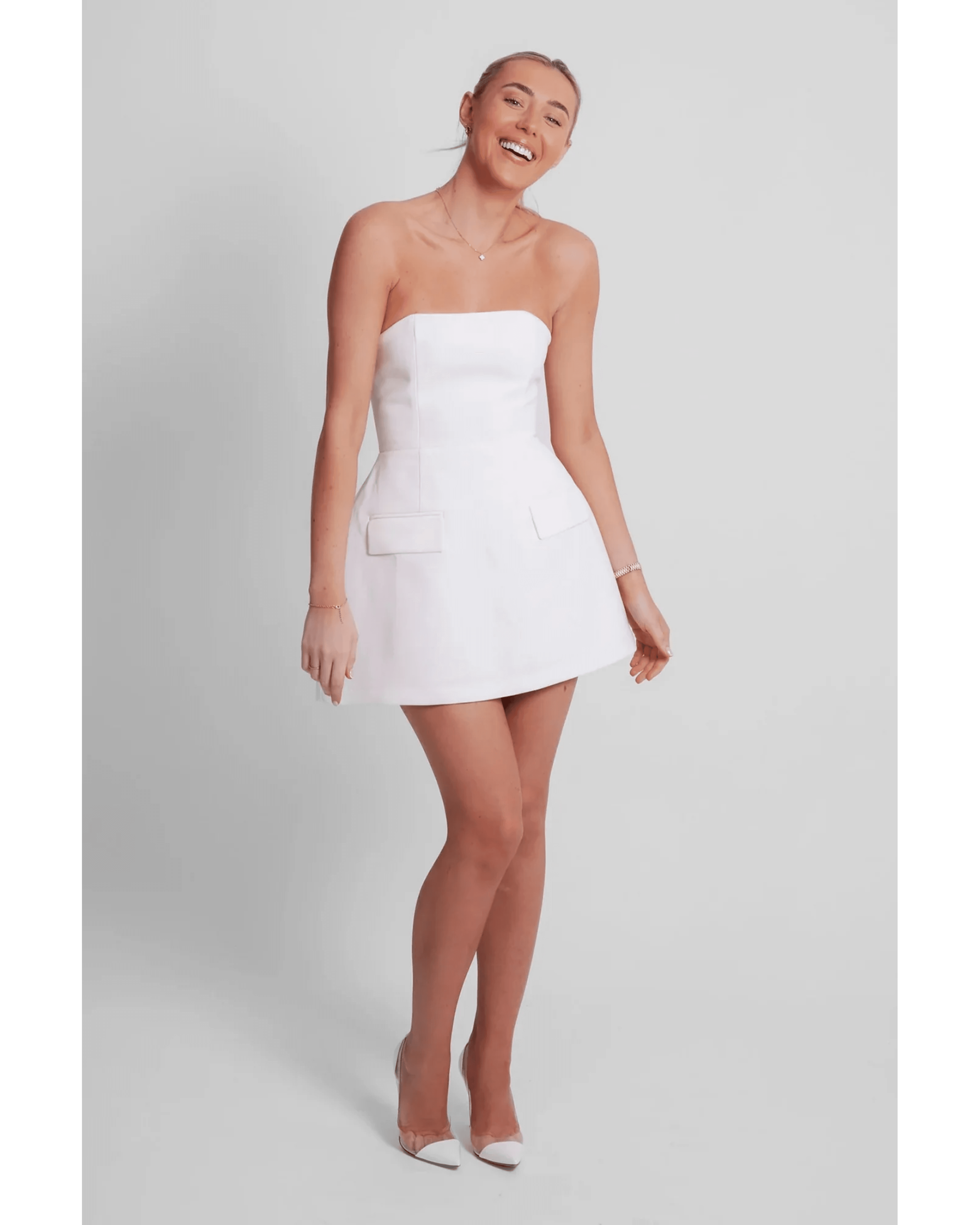 The Ultimate Muse Strapless Dress - Endless - UAE Rental and Resale for Women's Fashion