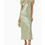 Tilda Ruffle Maxi Dress - Endless - UAE Rental and Resale for Women's Fashion