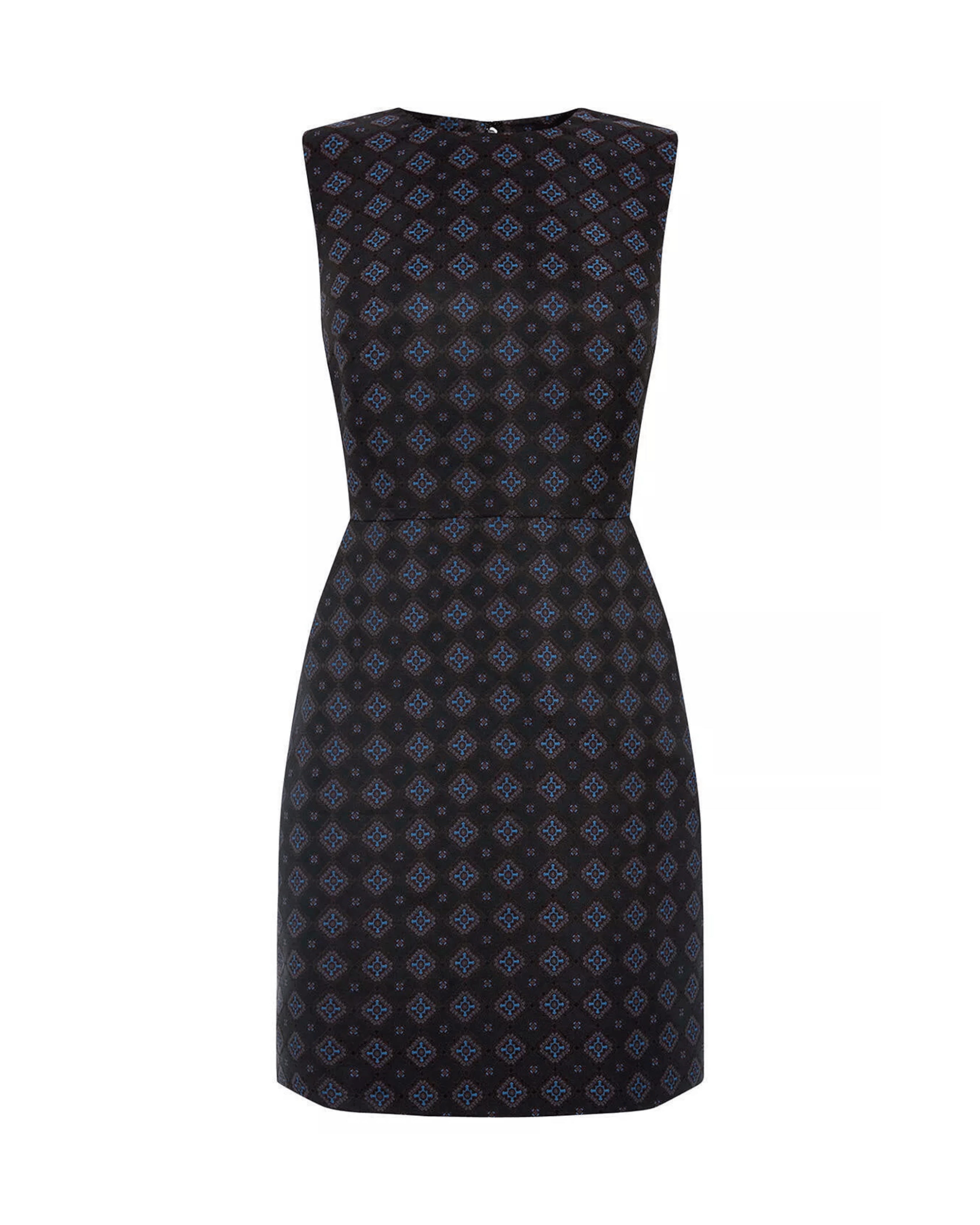 Tile Jacquard Shift Dress - Endless - UAE Rental and Resale for Women's Fashion