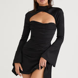 Toira Draped Corset Dress