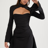Toira Draped Corset Dress